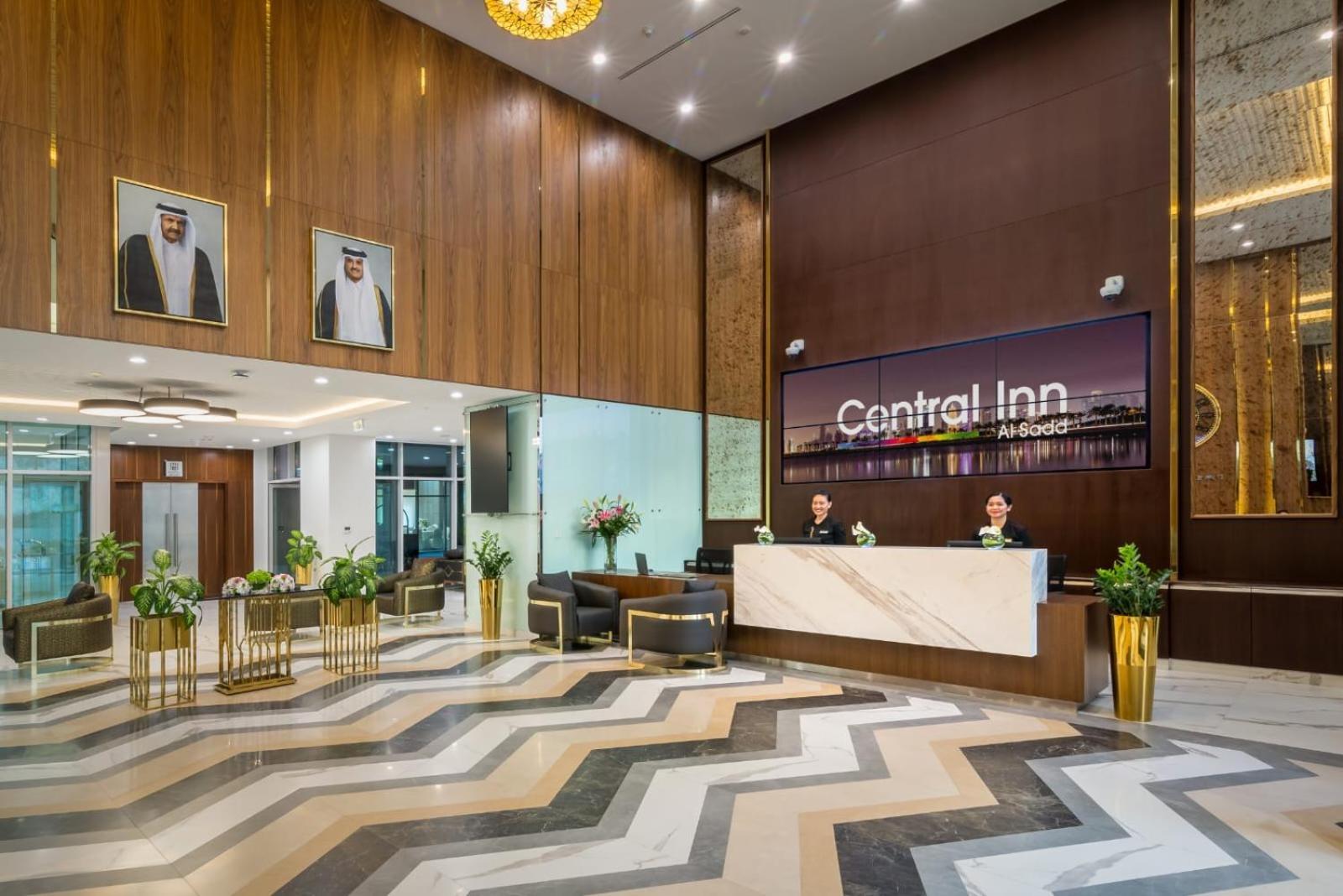 Central Inn Hotel & Suites - Al Sadd, Doha, Qatar Exterior foto